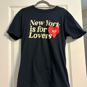 Black 'New York is for Lovers' T-Shirt